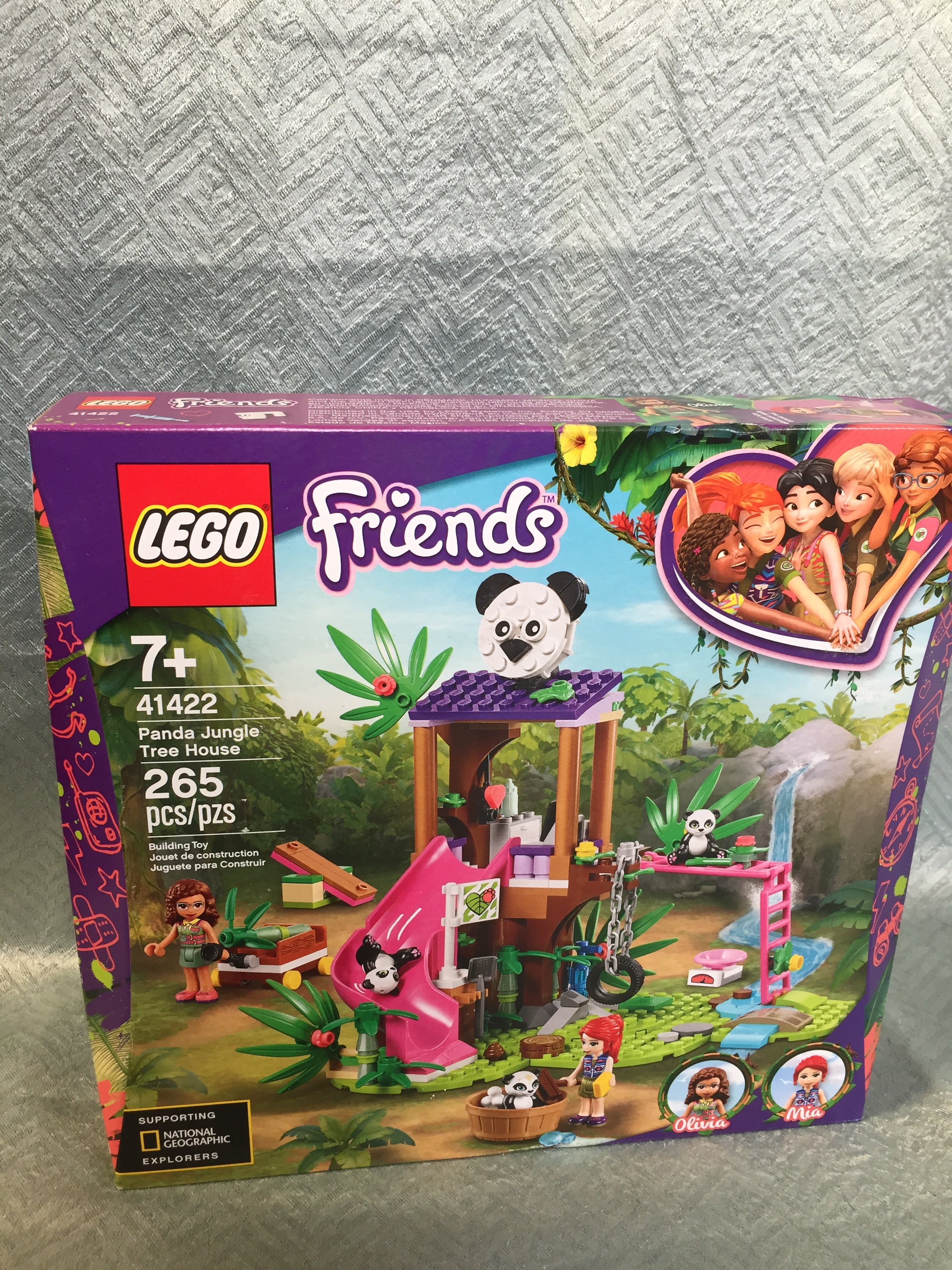 LEGO Friends Panda Jungle Tree House 41422 - 265 Pieces - SEALED (7614854856942)